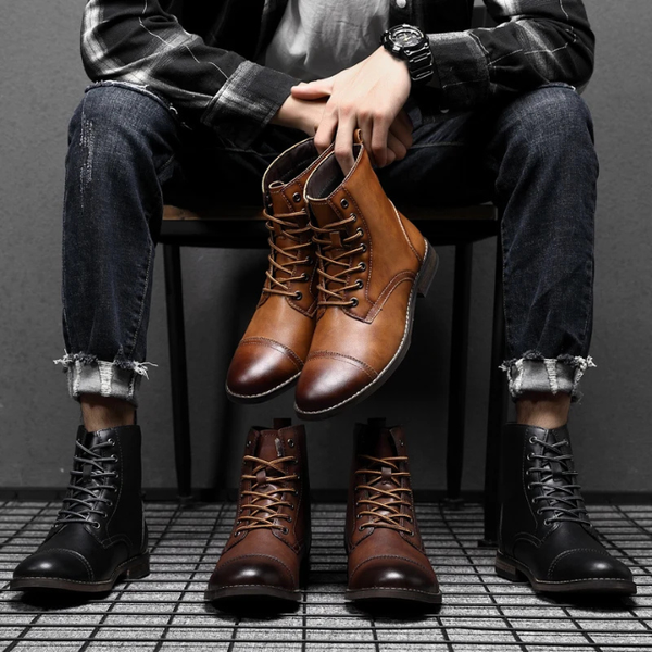 Shabtai - Elegant Leather Boot