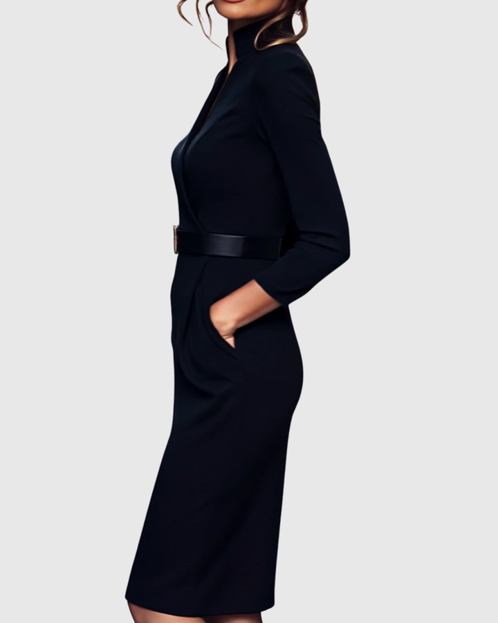 Meirav - Elegant Midi Dress
