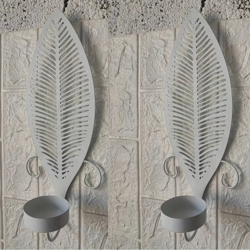 FoliGlow - Leaf Design Candle Holder Set