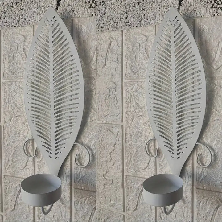 FoliGlow - Leaf Design Candle Holder Set