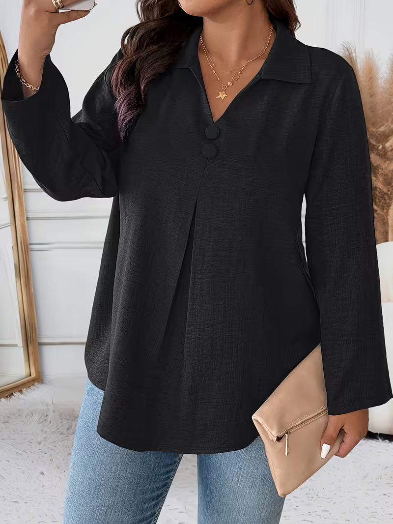 Noyelle - Long Sleeve Shirt With Button