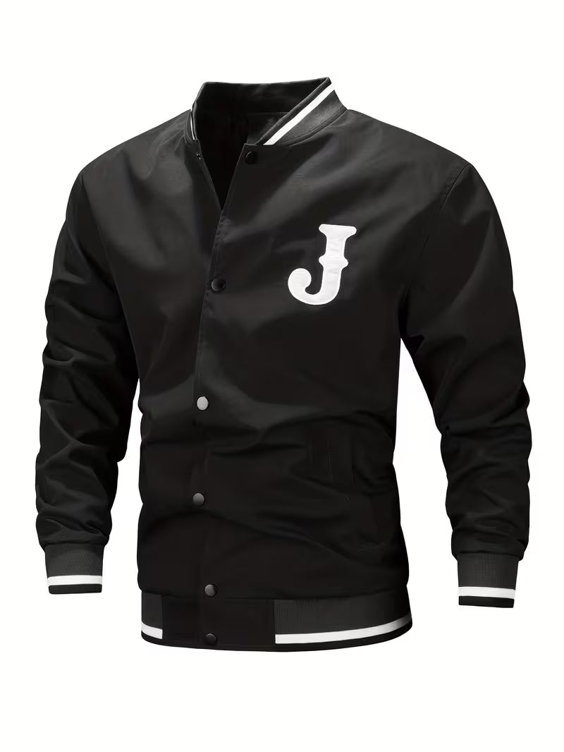Vectorspan - Fashion Letter Baseball Jacket