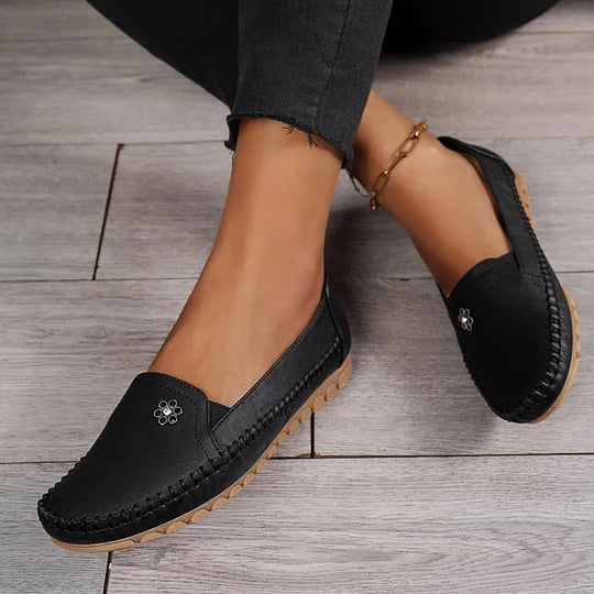 Avigayil - Lightweight Orthopedic Leather Shoes