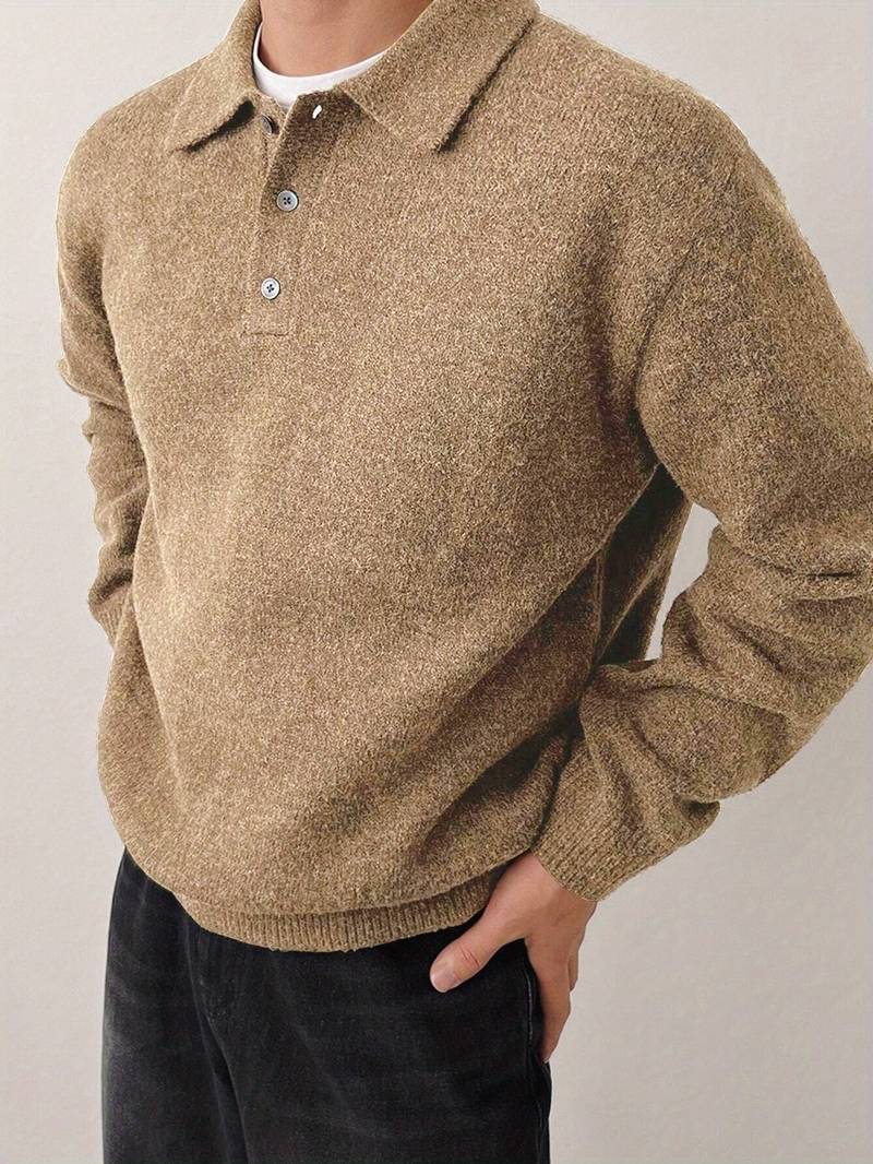 Eliran - Elegant Long Sleeve Turtleneck Knitted Top