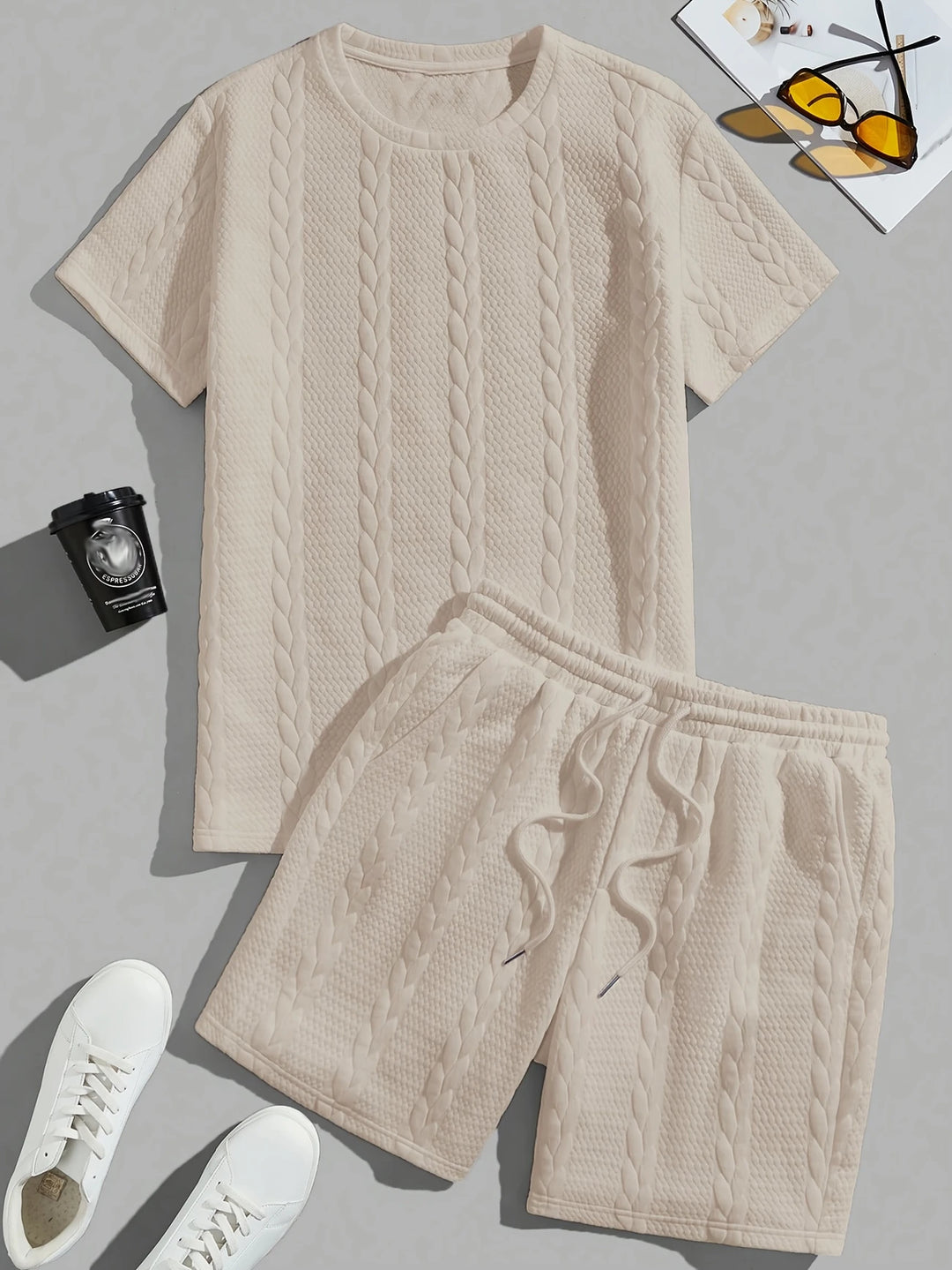 Archie - Casual Knitted Two Picec Set