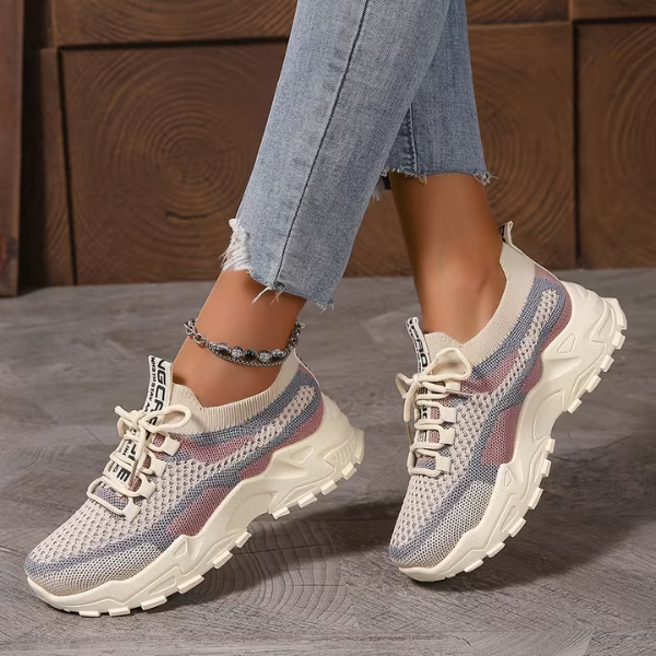 Shukeaflow - Comfortable Knitted Sneakers