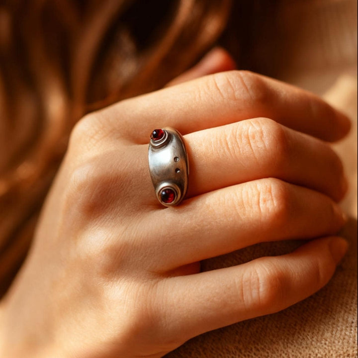 Naurin - Lake Charm Ring