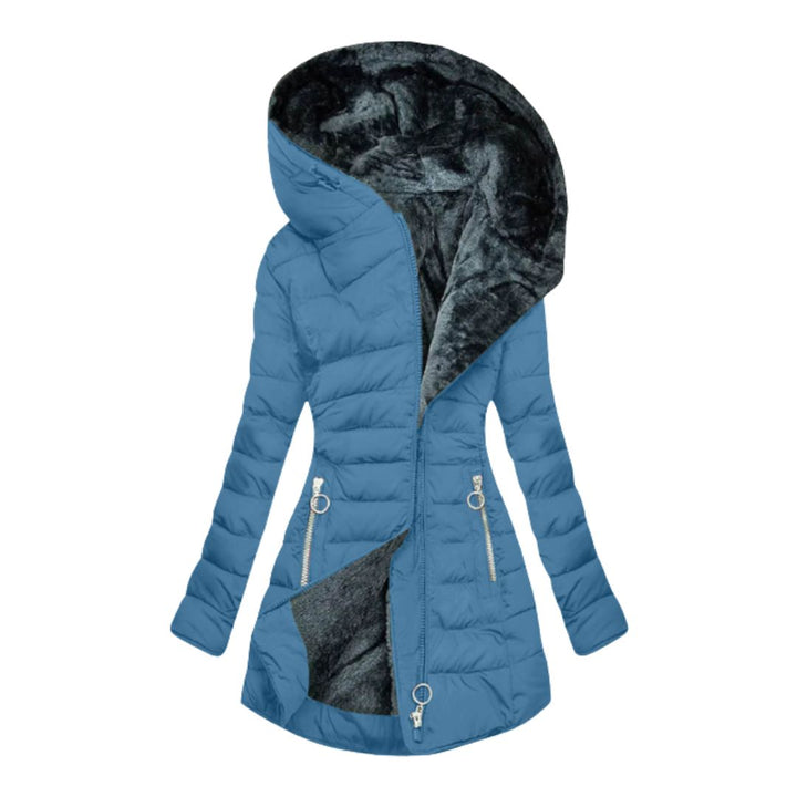Ruchmira - Waterproof Padded Coat with Hood and Fleece Lining