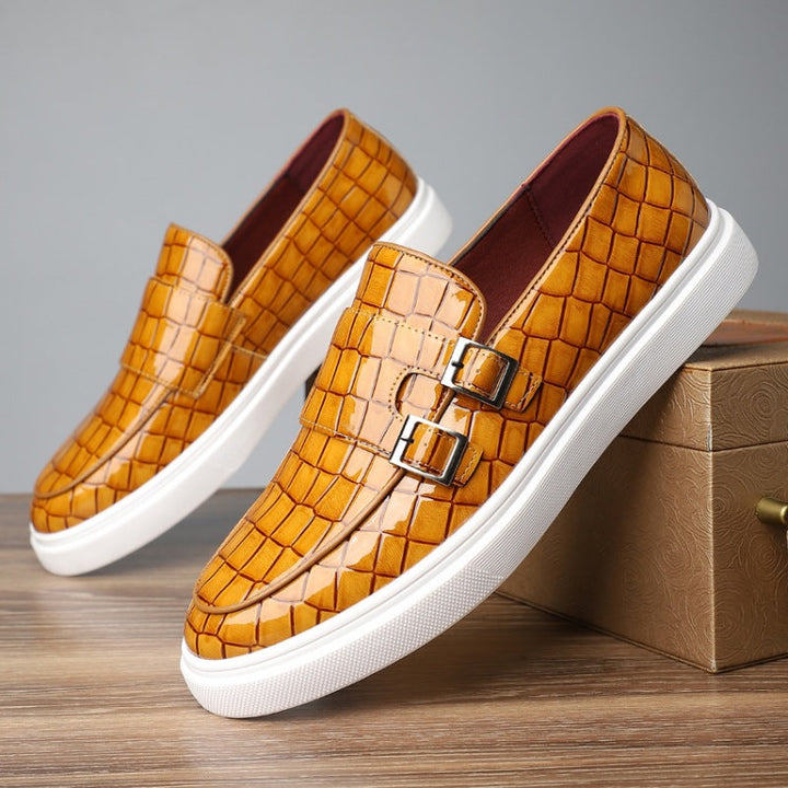 Valik - Crocodile Pattern Loafer