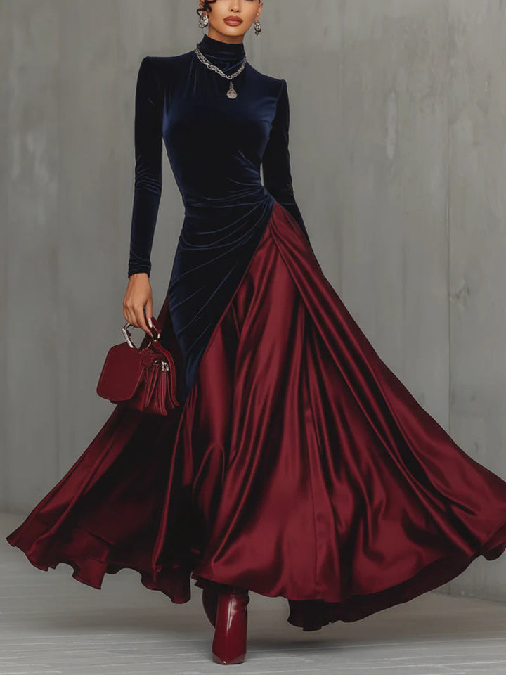 Kaliselle - Two Tone Long Dress