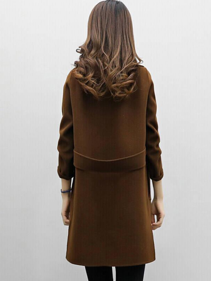 Roxana - Elegant Double Breasted Coat