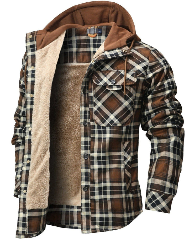 Avraham - Long Sleeve Hooded Jacket With Pocket