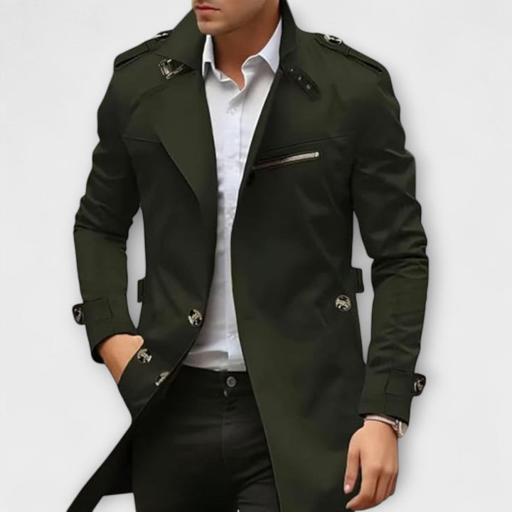 Nadiem - Handcrafted Trench Jacket