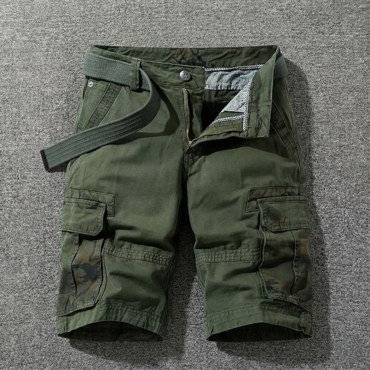 Hedan - Cargo Shorts With A Belt