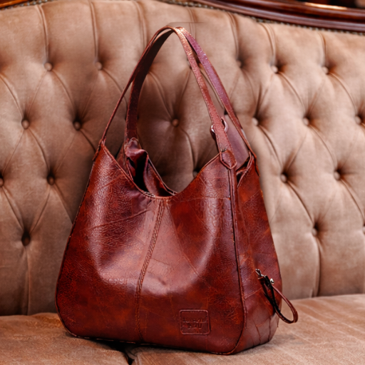 Mavise -  Leather Shoulder Bag