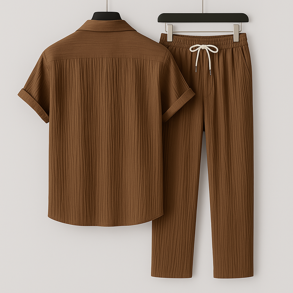 Panfilo - Relaxed Linen Two Piece Set