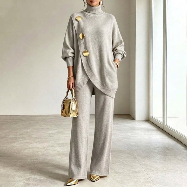 Raffavene - Elegant Knitted Two-Piece Set