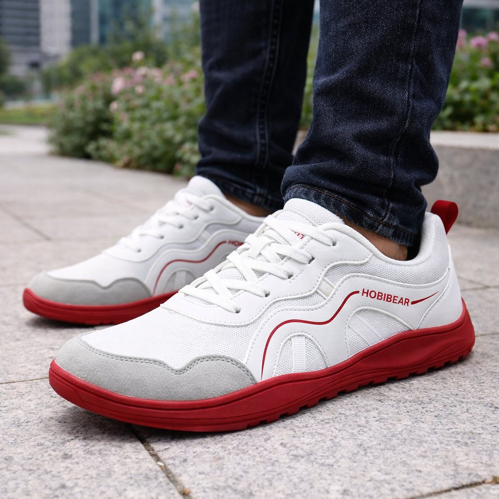 Brian - Comfortable Lace-Up Sneakers