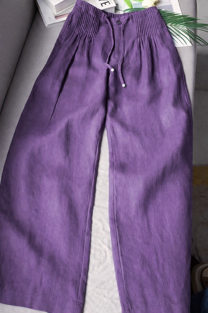Kuupik -  Linen Wide Leg Pant