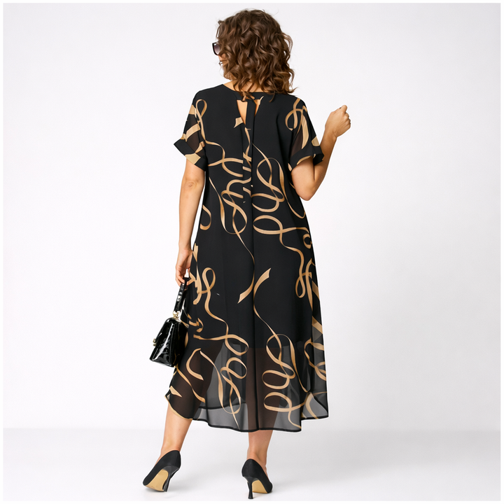 Pavla - Elegant Short Sleeve Dress