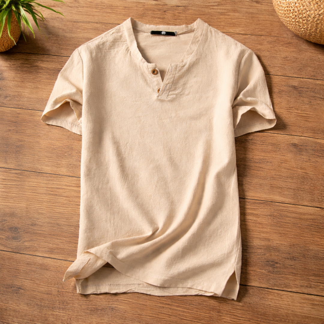 Freddoe - Short Sleeve Shirt With Button