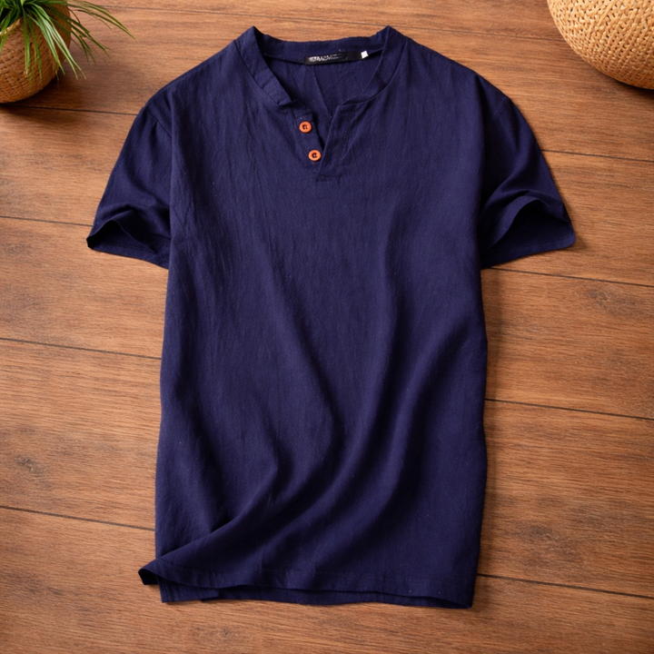 Freddoe - Short Sleeve Shirt With Button