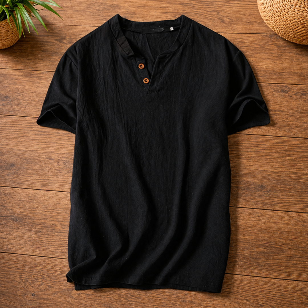 Freddoe - Short Sleeve Shirt With Button