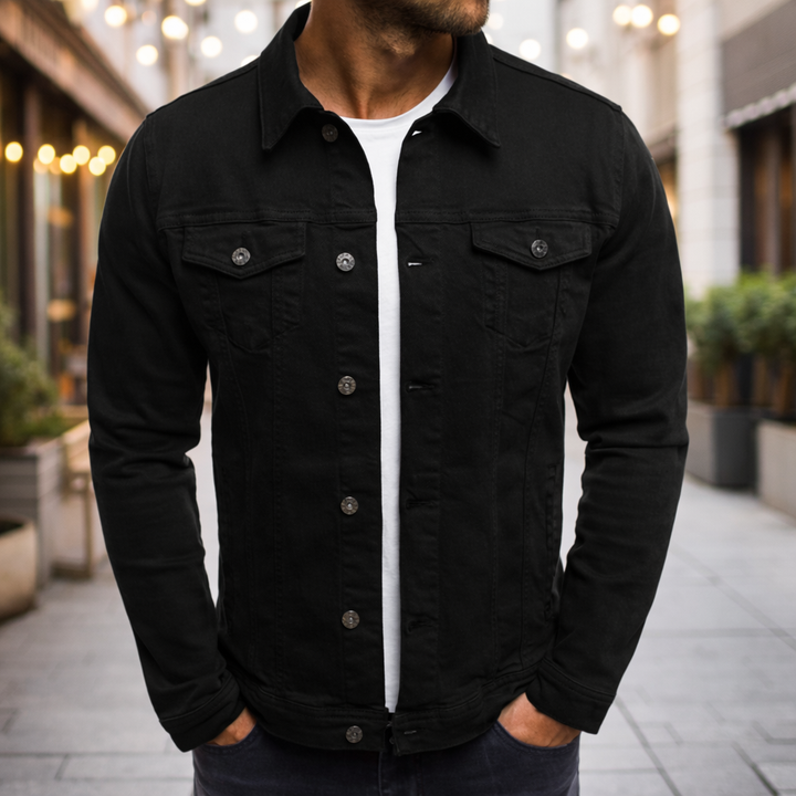 Steponas - Casual Heren Denim Jacket