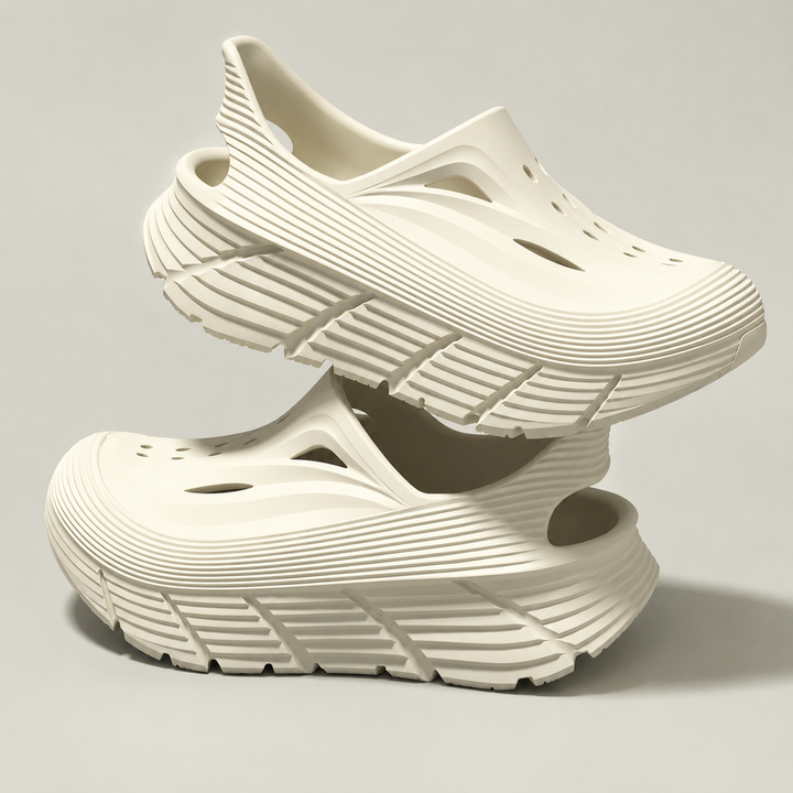 Lukasz - Ventilated Slip On Shoes with Chunky Soles