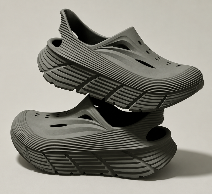 Lukasz - Ventilated Slip On Shoes with Chunky Soles