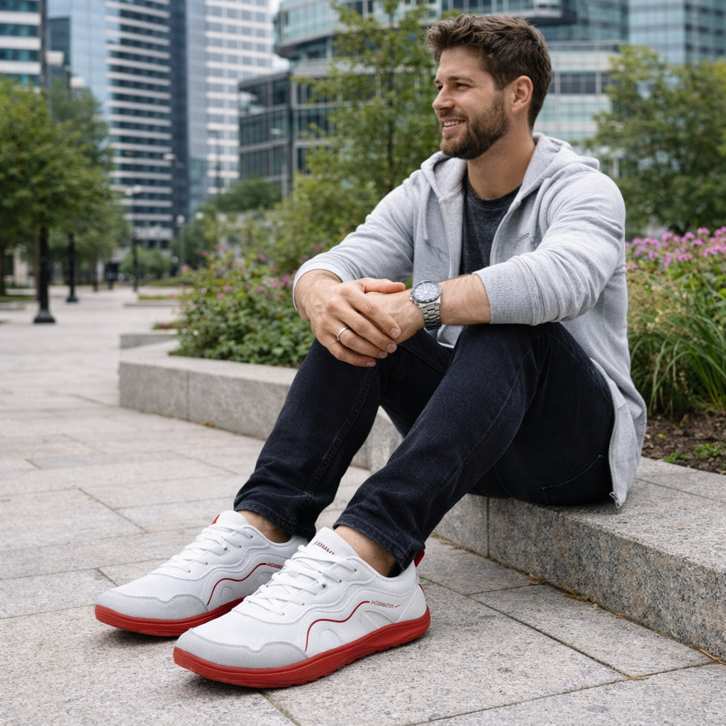Brian - Comfortable Lace-Up Sneakers
