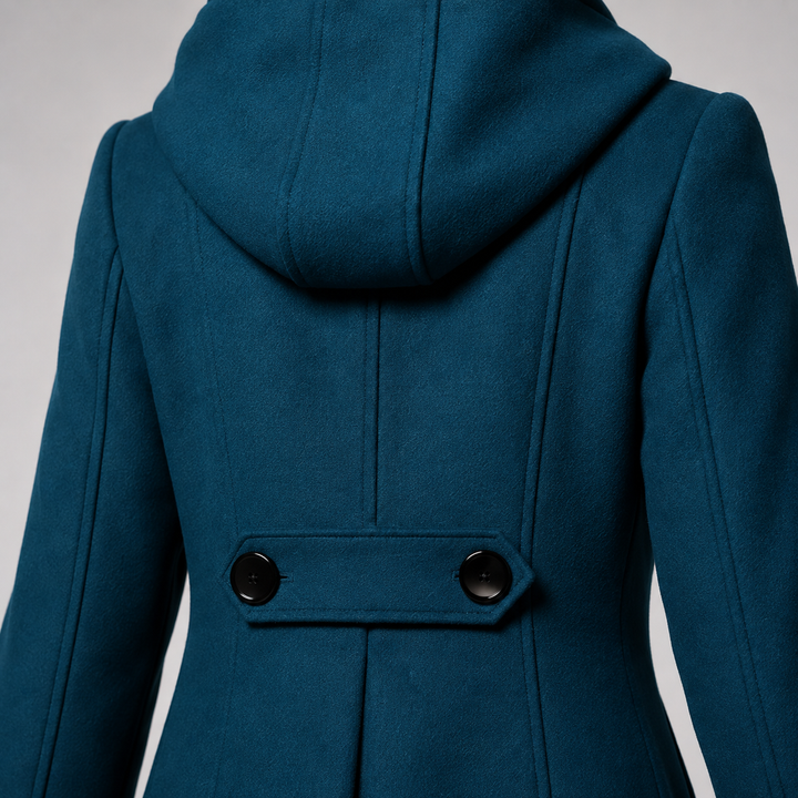 Maveosys - Double Breasted Hooded Coat