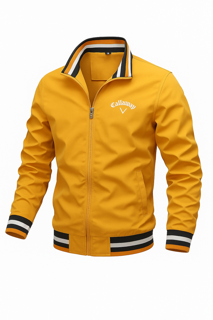 Jason - Embroidered Callaway Zipper Jacket