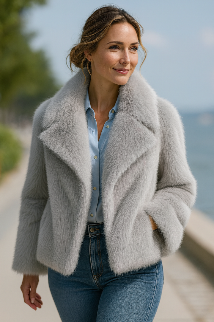 Quaithe - Soft Fur Oversized Coat