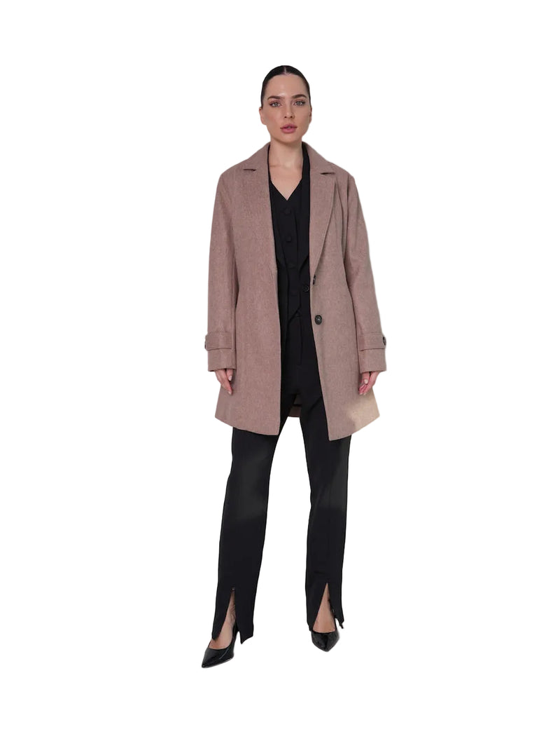 Iseult - Stylish Tie Belt Coat