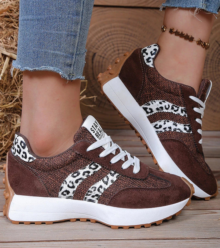 Imogiris - Rretro Style Platform Sneakers