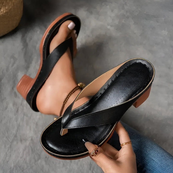 Gerta - Stylish High Heel Slipper