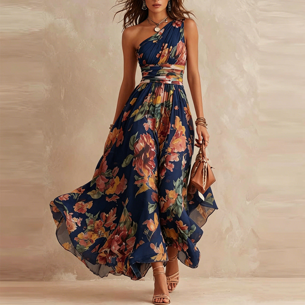Tove - Elegant Floral Maxi Dress