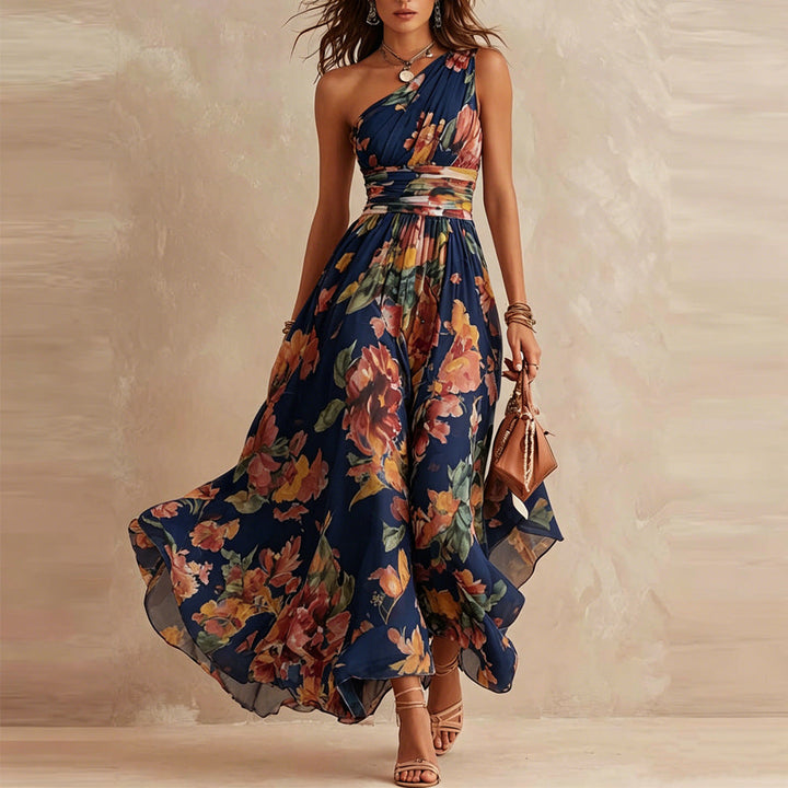 Tove - Elegant Floral Maxi Dress