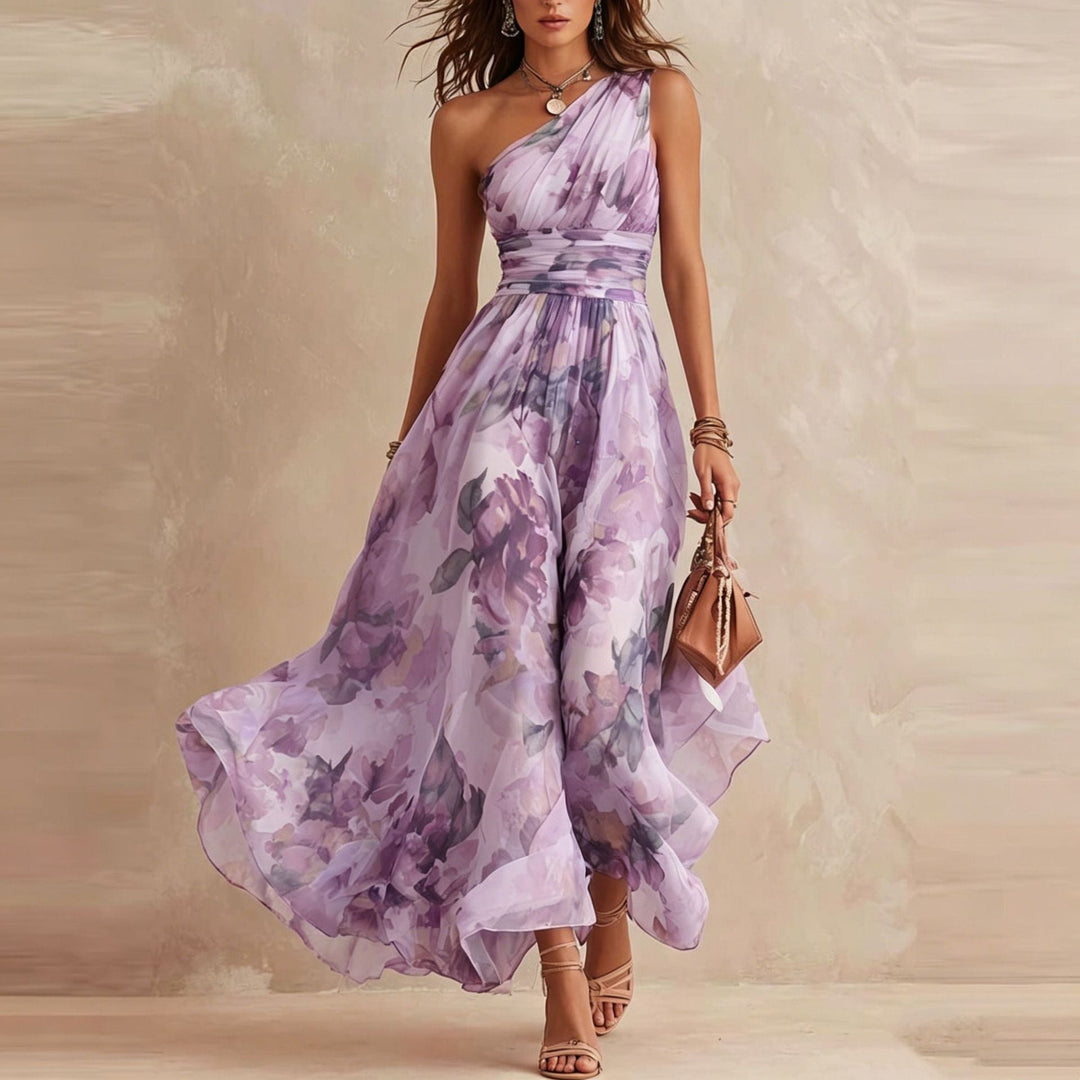 Tove - Elegant Floral Maxi Dress