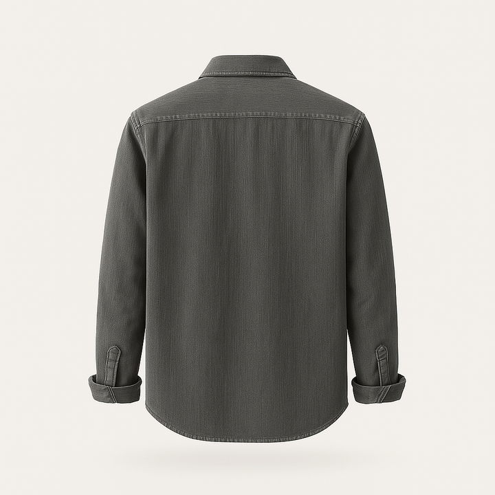 Hamdun - Corduroy Shirt With Buttons