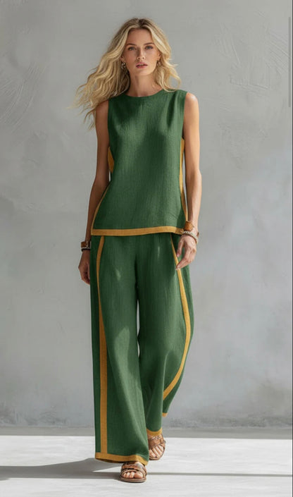 Dornika - Linen Two Piece Set