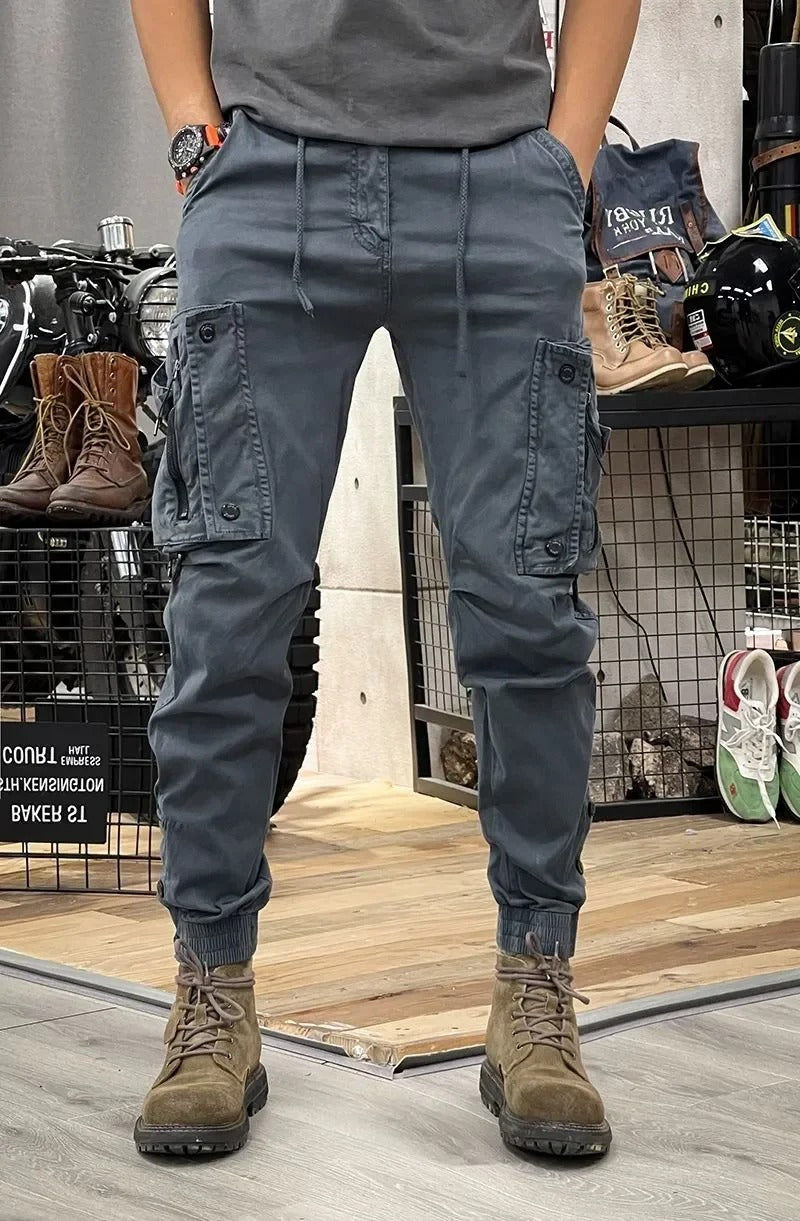 Guntram – Stretch Cargo Spandex Pants
