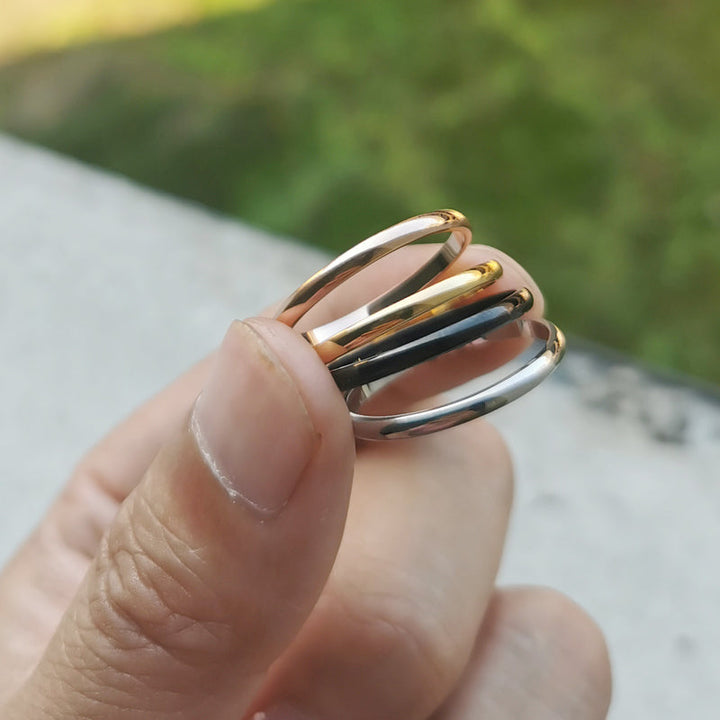 PureHalo - Anti-Allergy Smooth Simple Rings