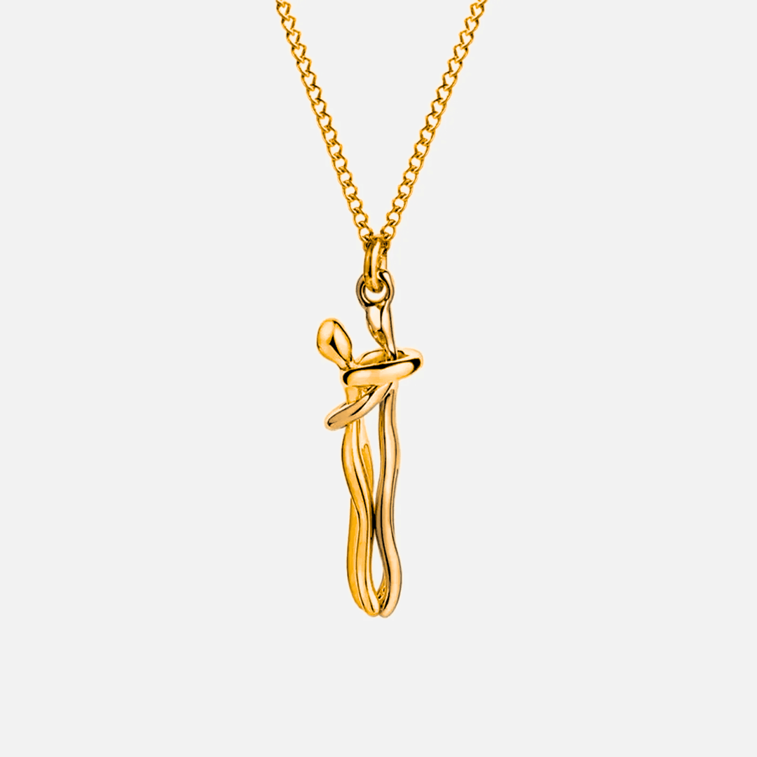 Melrose - Hugging Couple Necklace