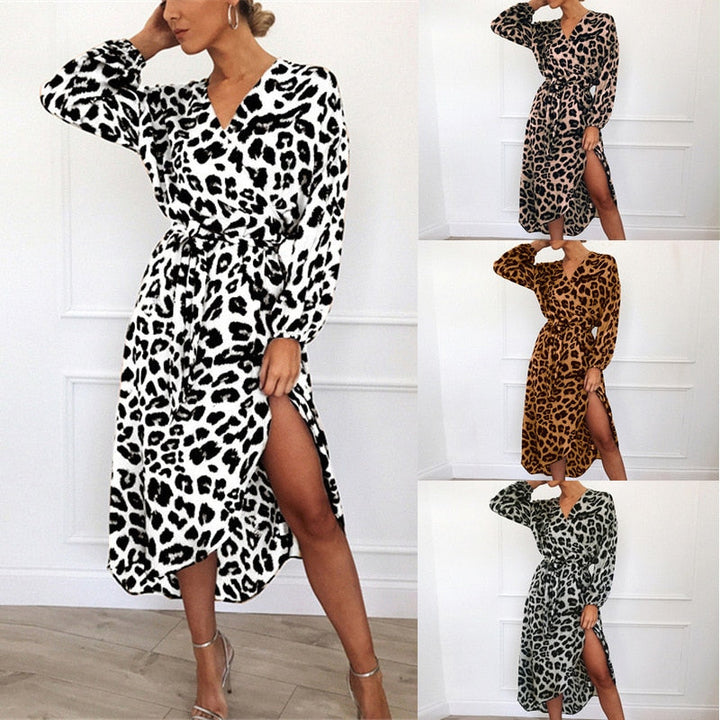 Zofia - V-Neck Cross-Border Dress
