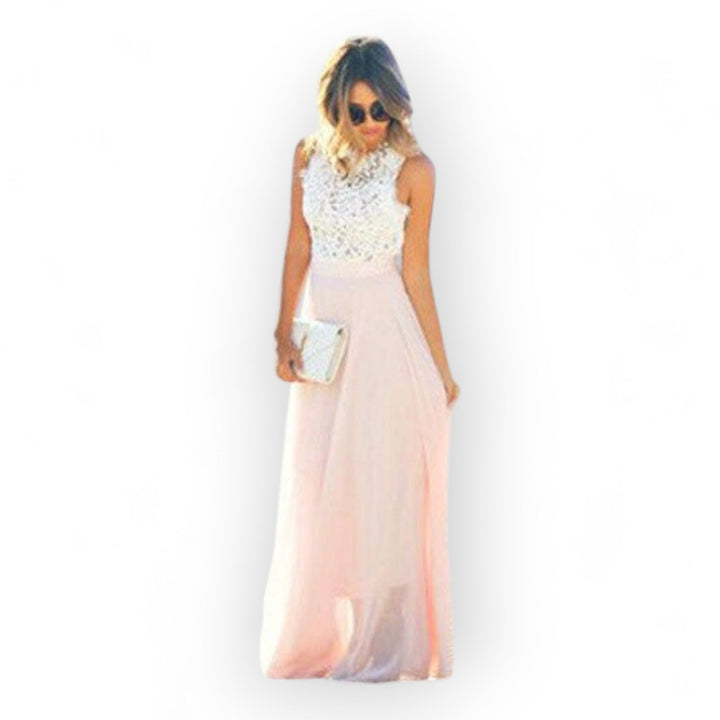 Siegrid - Sleeveless Stylish Summer Dress Made Of Lace