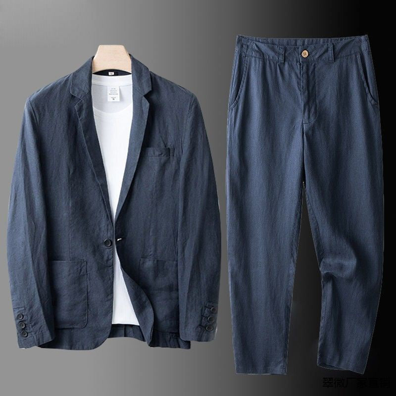 Sverrir - Linen Two Piece Suit