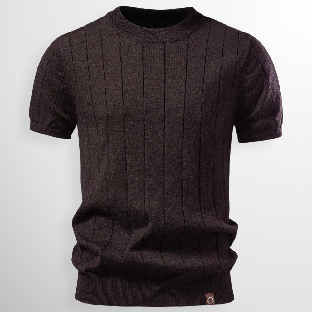 Driessen - Ribbed Knit T-Shirt