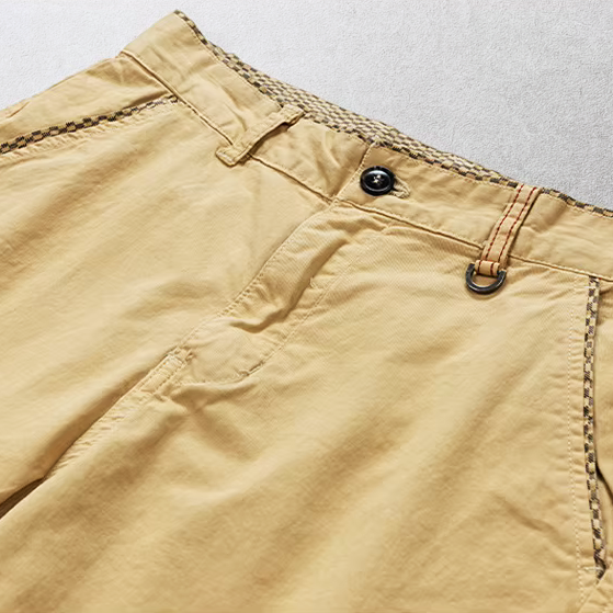 Heinen - Casual Shorts with Adjustable Web Belt